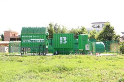 廣西博世科環?？萍脊煞?專業水處理設備助力湖北鄉鎮污水治理